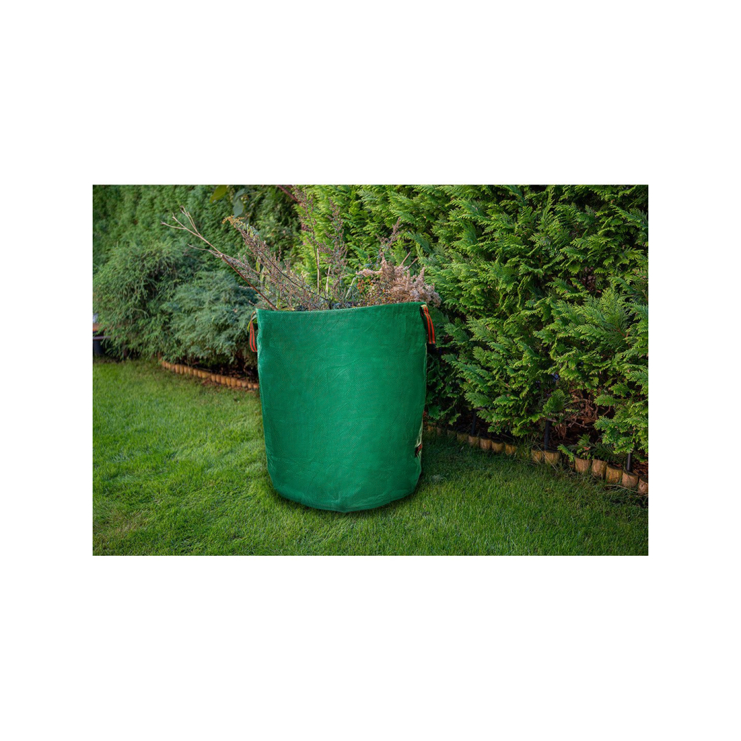 Sodo krepšys 270 L, 150 g/m2; PP; paminkštintas kraštas, 3 rankenos, 67 x 76 cm 1 Sodo krepšys 270 L, 150 g/m2; PP; paminkštintas kraštas, 3 rankenos, 67 x 76 cm 1