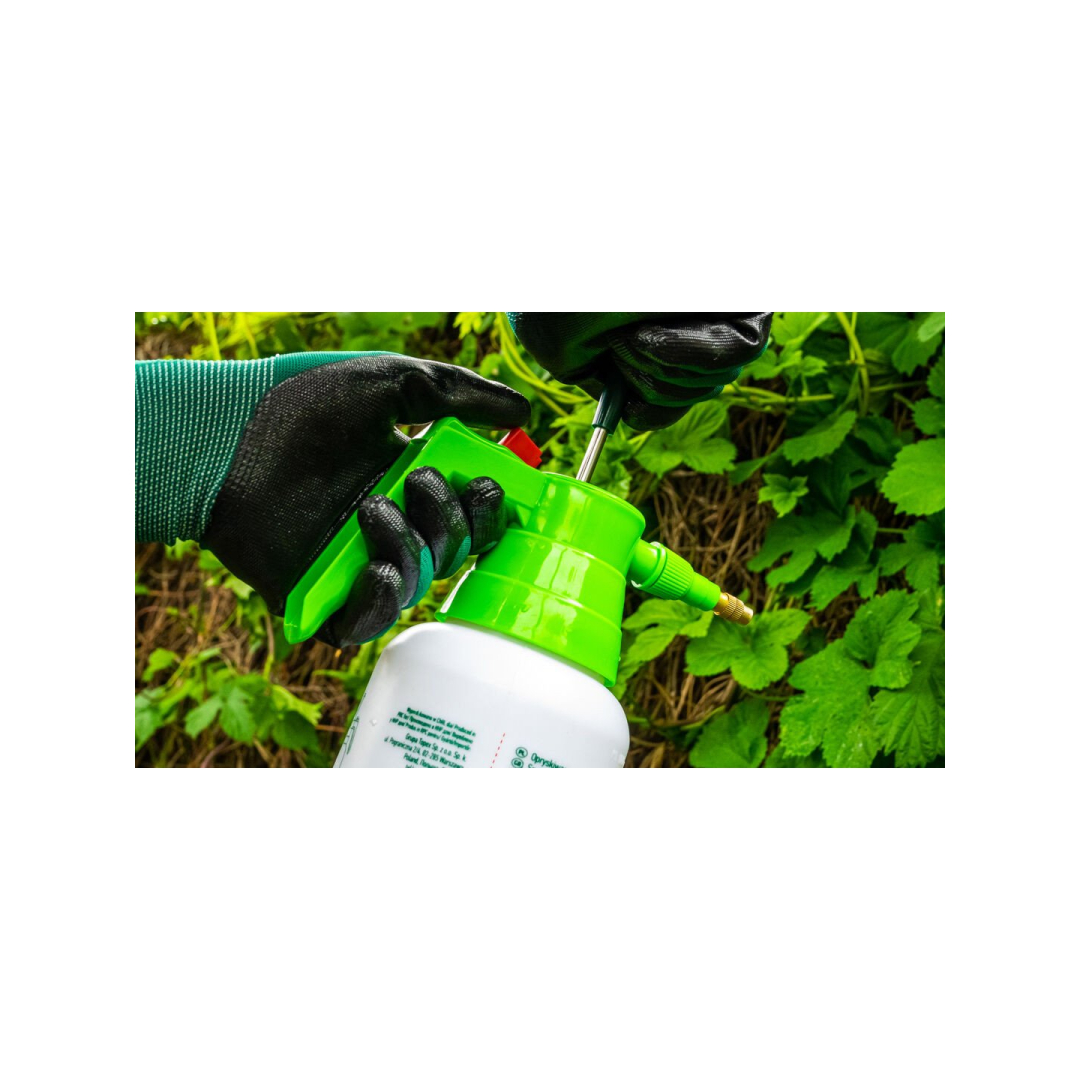 Sodo pirštinės, padengtos nitrilu, dydis 10" 6