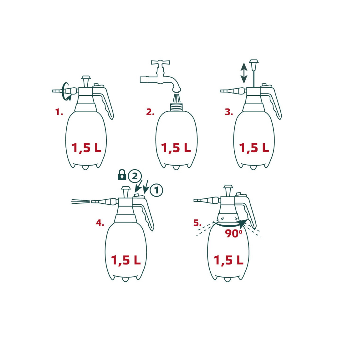 Sodo purkštuvas 1,5L 7 Sodo purkštuvas 1,5L 7
