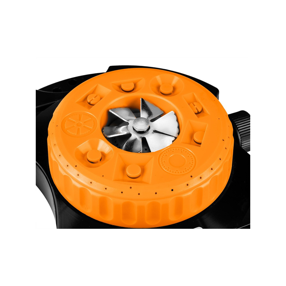 Sodo purkštuvas, 9 funkcijos, su tvirtinimo kaiščiais 2