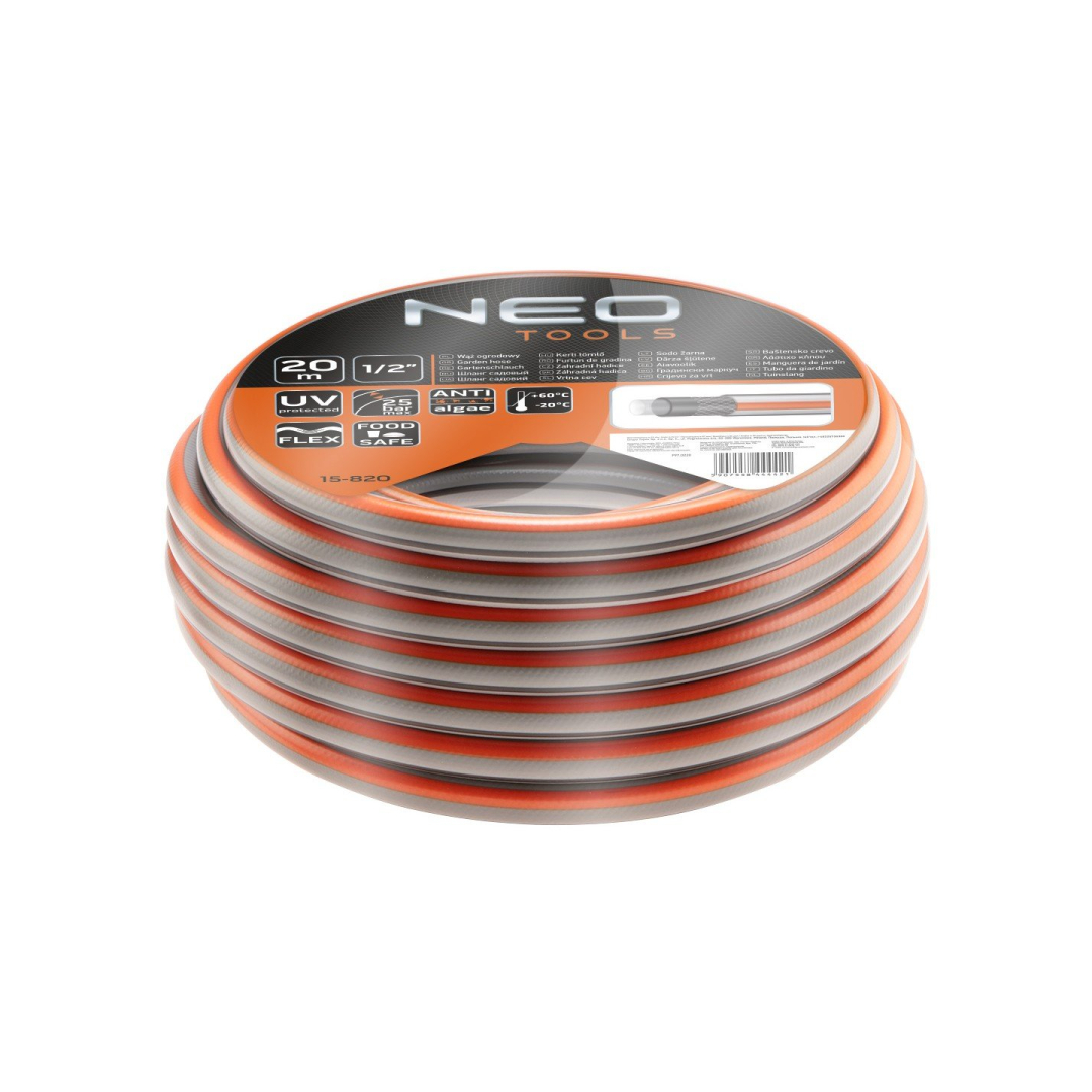 Sodo žarna 1/2" x 20 m, 4 sluoksniai OPTIMA 1 Sodo žarna 1/2" x 20 m, 4 sluoksniai OPTIMA 1