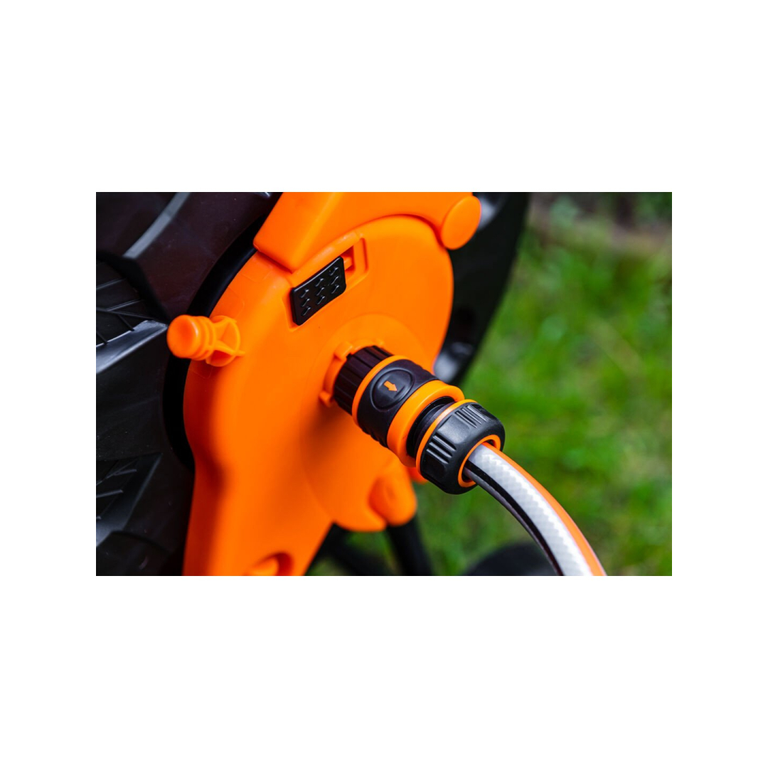 Sodo žarnos stovas, plastikinis, iki 60  m 1/2 "hose 7