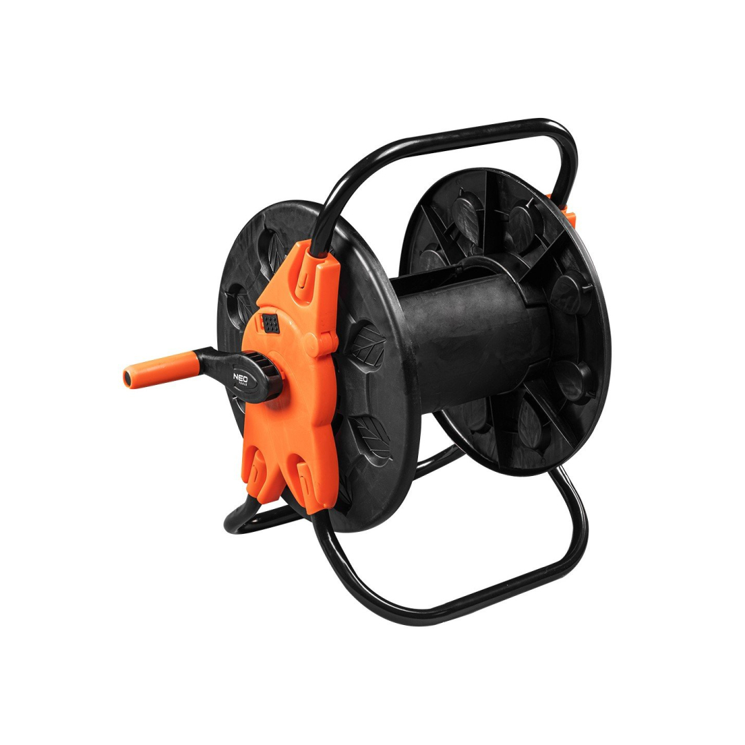 Sodo žarnos stovas, plastikinis, iki 60 m 1/2 "hose