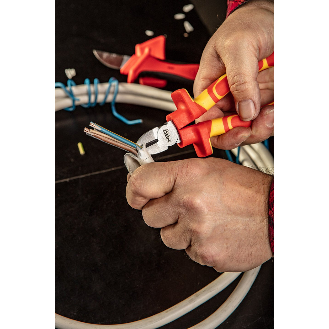 Šoninio kirpimo elektriko replės 160mm VDE 1