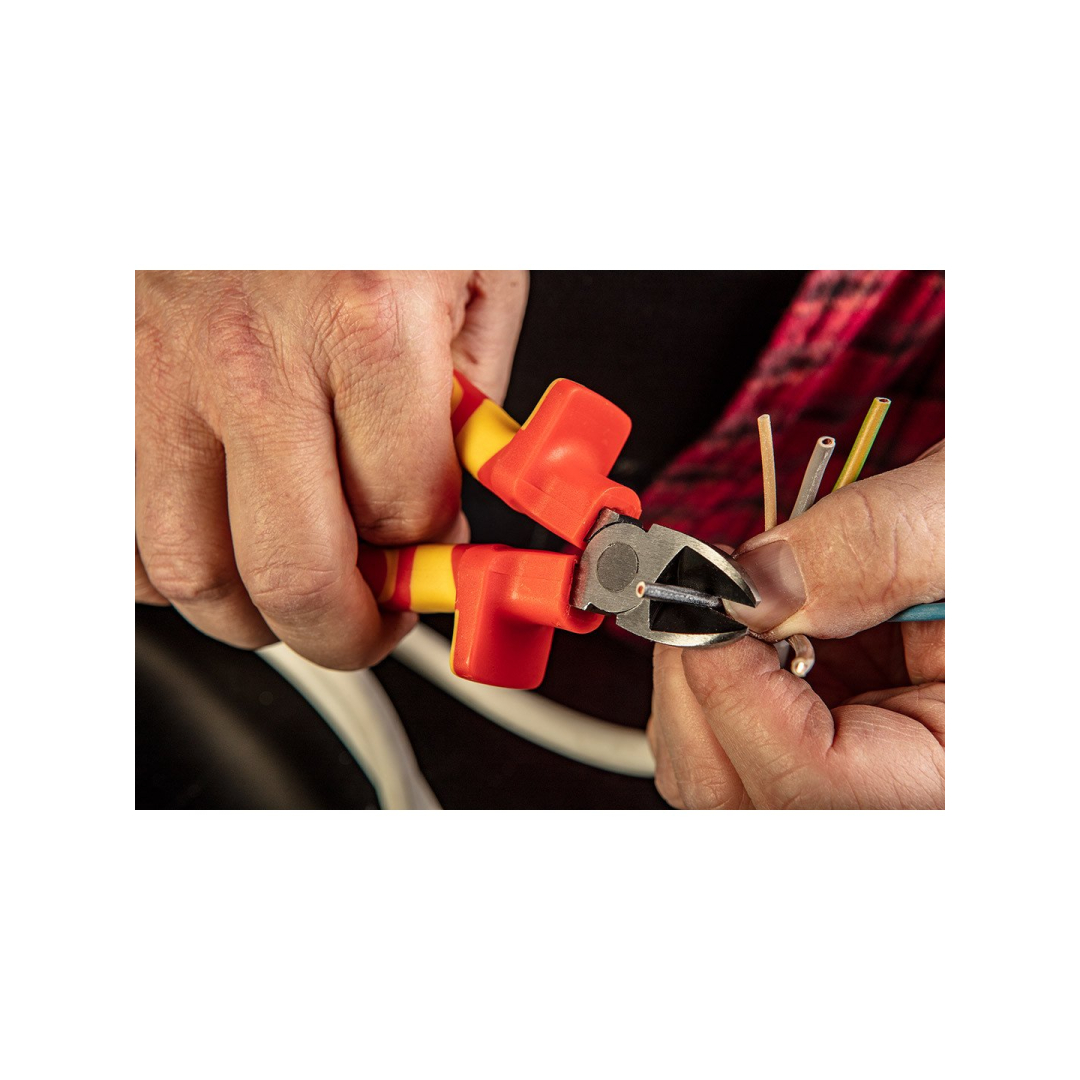 Šoninio kirpimo elektriko replės 160mm VDE 2