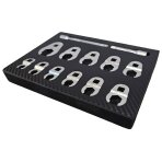 Šoninių raktų rinkinys | 10 mm (3/8") | 10 - 22 mm | 13 vnt. (SK82913S)