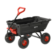 Sodo vežimėlis su savivarčiu XL 350 kg, 10 colių ratai (YT-86960)