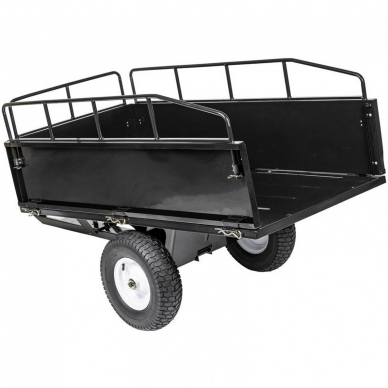 Priekaba su paaukštintais bortais Turfmaster, 405 kg 1 Priekaba su paaukštintais bortais Turfmaster, 405 kg 1