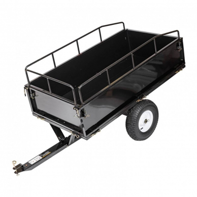 Priekaba su paaukštintais bortais Turfmaster, 405 kg Priekaba su paaukštintais bortais Turfmaster, 405 kg
