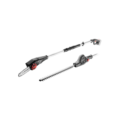 Akumuliatorinė aukštapjovė GRAPHITE „2-in-1 Energy+“ 18V (be akum. ir krov.)
