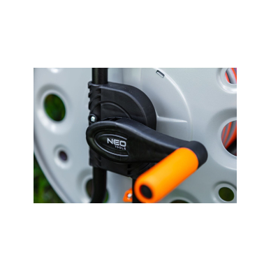 Sodo žarnos stovas, metalinis , iki 100m 1/2 "hose 2 Sodo žarnos stovas, metalinis , iki 100m 1/2 "hose 2