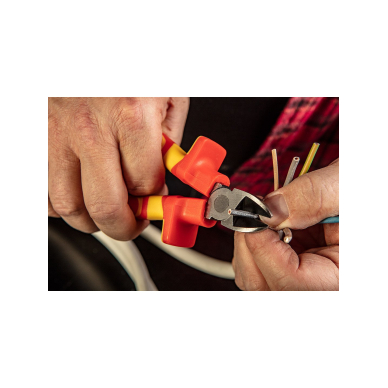 Šoninio kirpimo elektriko replės 160mm VDE 2