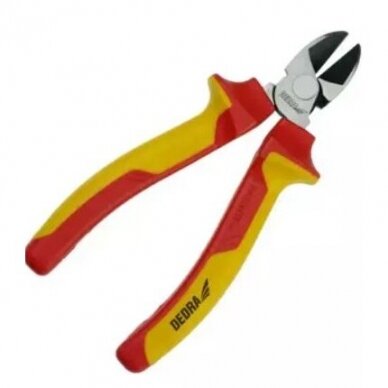 Šoninio kirpimo replės Dedra 12V46, 160mm, VDE 1 Šoninio kirpimo replės Dedra 12V46, 160mm, VDE 1