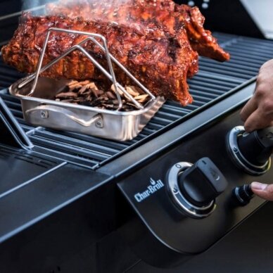 Šonkaulių laikiklis Char-Broil 2 Šonkaulių laikiklis Char-Broil 2