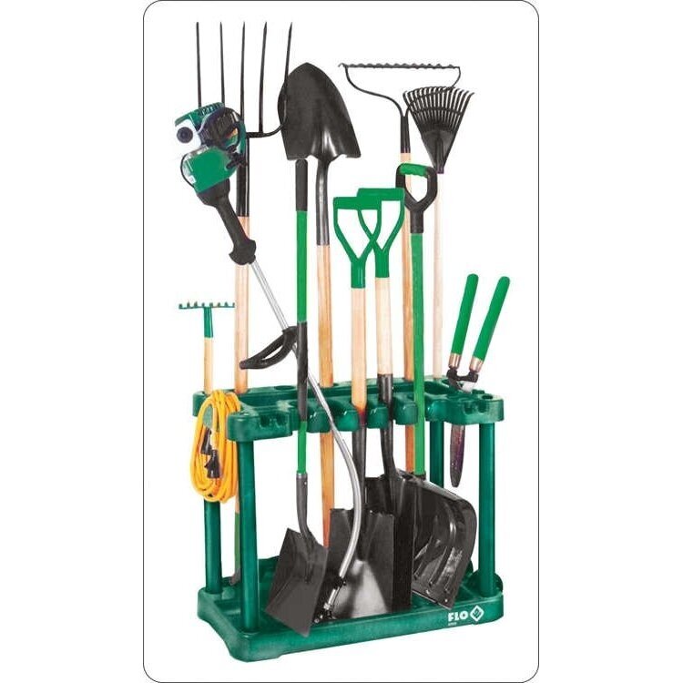 Sodo įrankių stovas | su ratukais | 84 cm (89990) 1 Sodo įrankių stovas | su ratukais | 84 cm (89990) 1