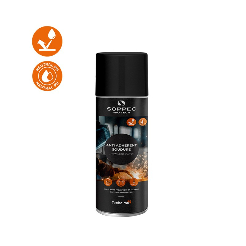 Soppec apsauga nuo purslų virinant 400 ml Soppec apsauga nuo purslų virinant 400 ml