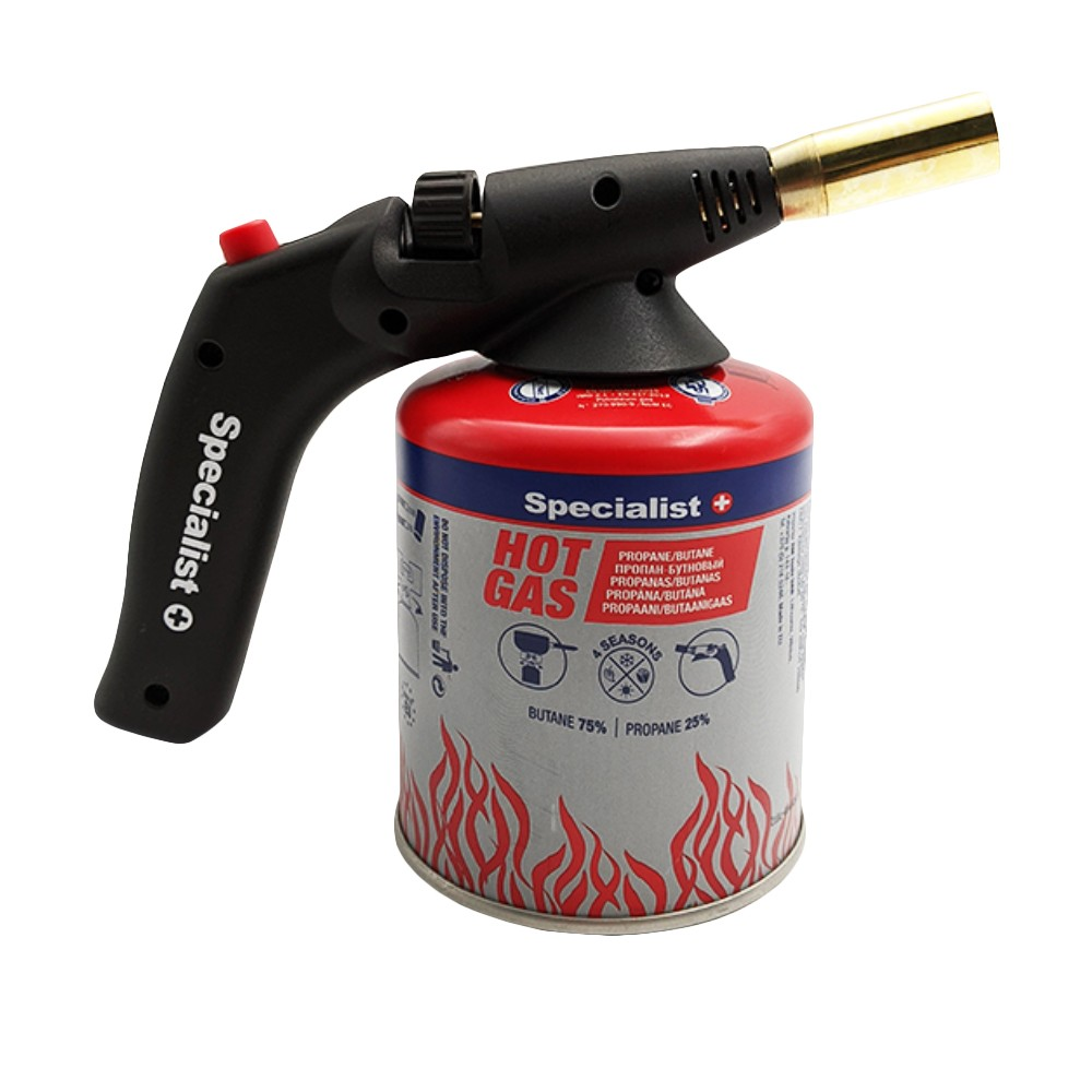 Specialist+ Propano/butano dujos 450 g. 2 Specialist+ Propano/butano dujos 450 g. 2
