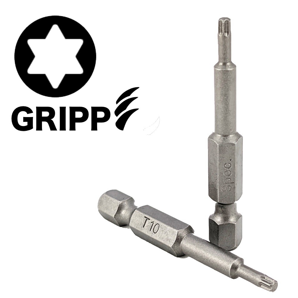 SPECIALIST+ sukimo antgalis TORX GRIP T10, 50mm, 3 vnt. SPECIALIST+ sukimo antgalis TORX GRIP T10, 50mm, 3 vnt.
