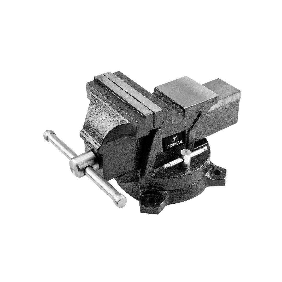 Spaustuvas staliui, besisukantis 100 mm Spaustuvas staliui, besisukantis 100 mm