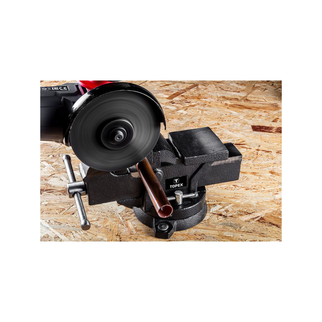 Spaustuvas staliui, besisukantis 125 mm, 9.0 kg. 2