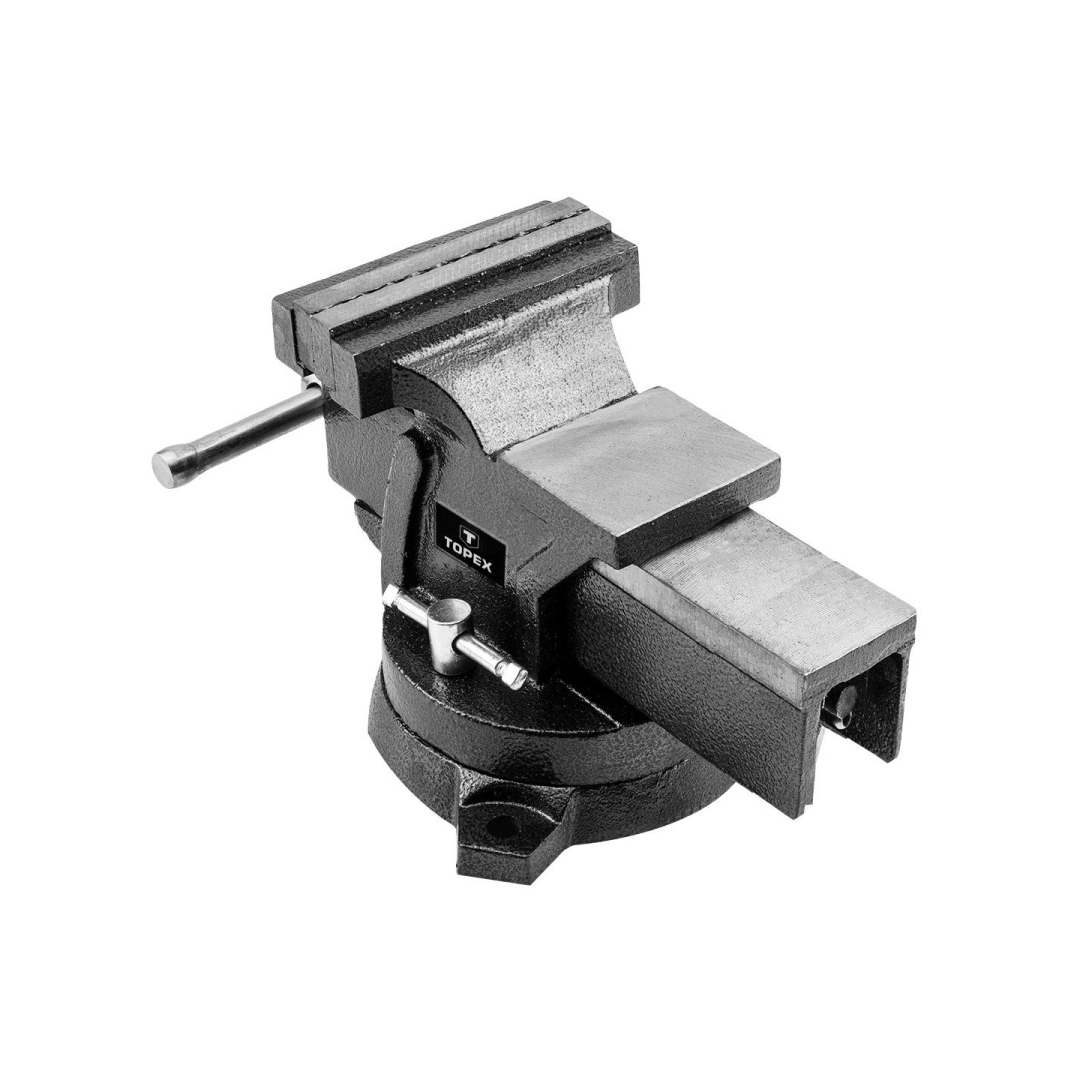 Spaustuvas staliui, besisukantis 125 mm, 9.0 kg. 4 Spaustuvas staliui, besisukantis 125 mm, 9.0 kg. 4