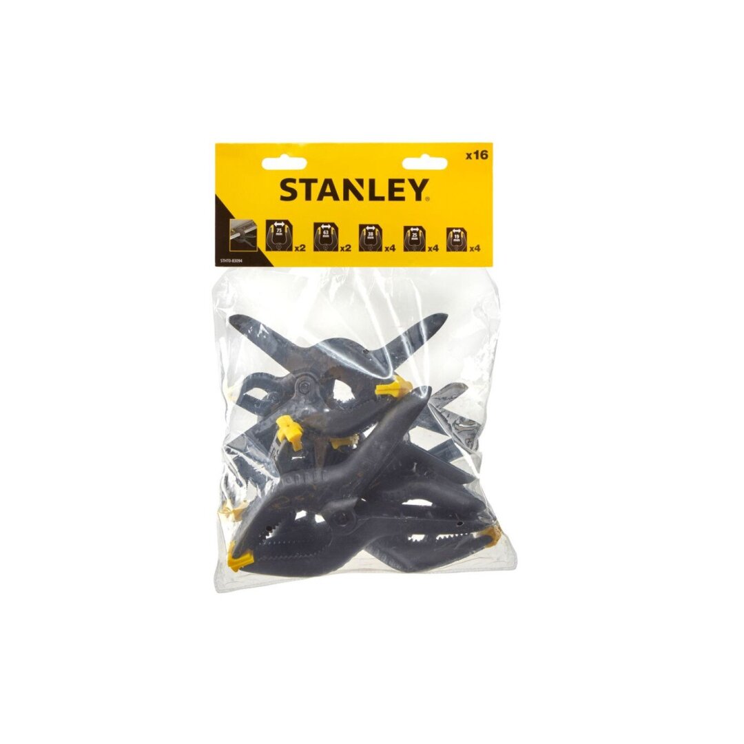 SPYRUOKLINIŲ SPAUSTUKŲ MAIŠELIS - 16 VNT. SPYRUOKLINIŲ SPAUSTUKŲ MAIŠELIS - 16 VNT.