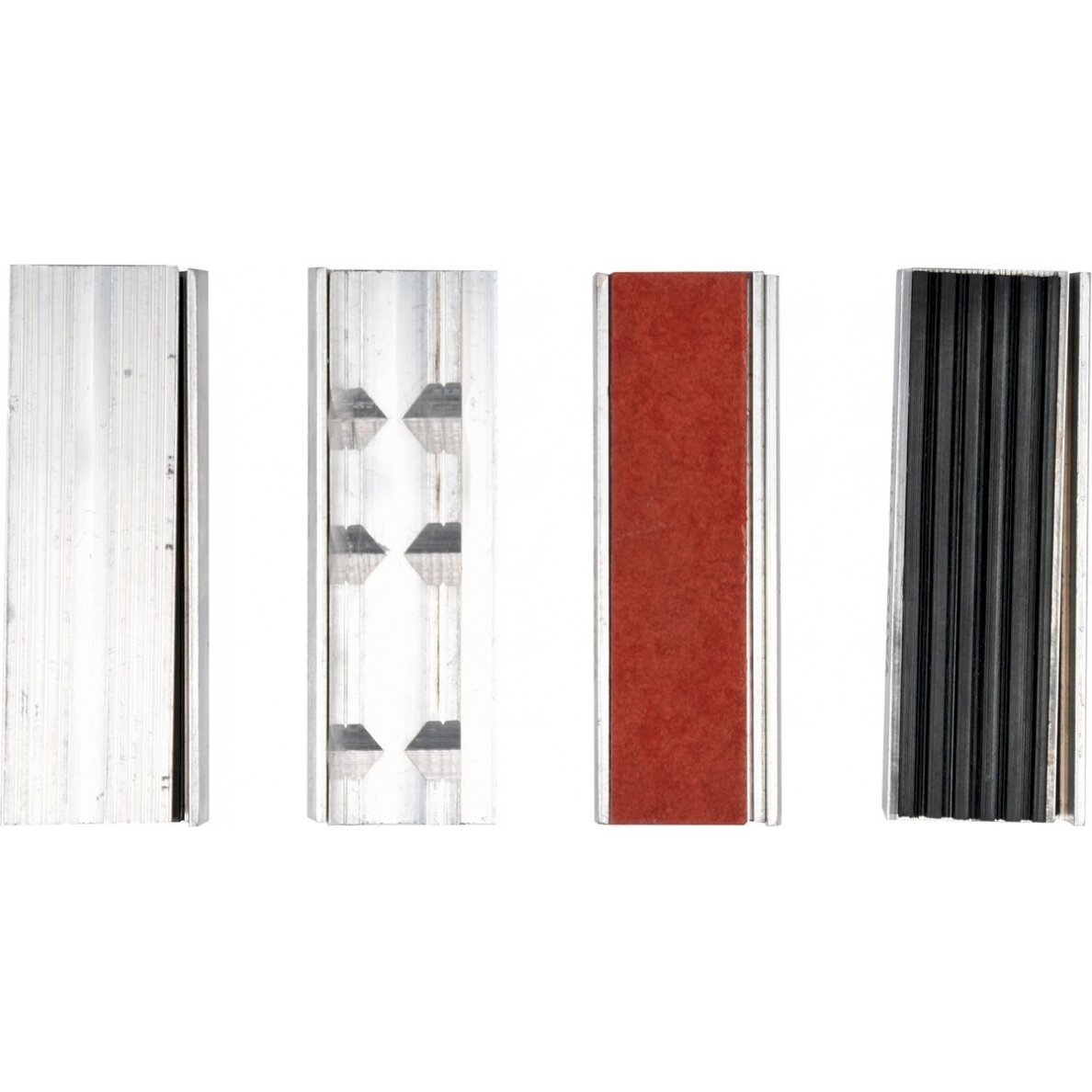 Spaustivų lūpų apsaugų rinkinys | aliuminis | 100 mm (YT-65006) Spaustivų lūpų apsaugų rinkinys | aliuminis | 100 mm (YT-65006)