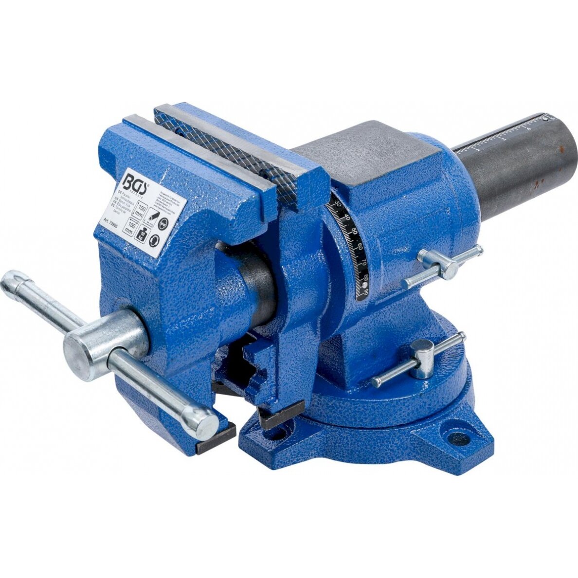 Spaustuvai | 100 mm | pasukami 360° (70965) Spaustuvai | 100 mm | pasukami 360° (70965)