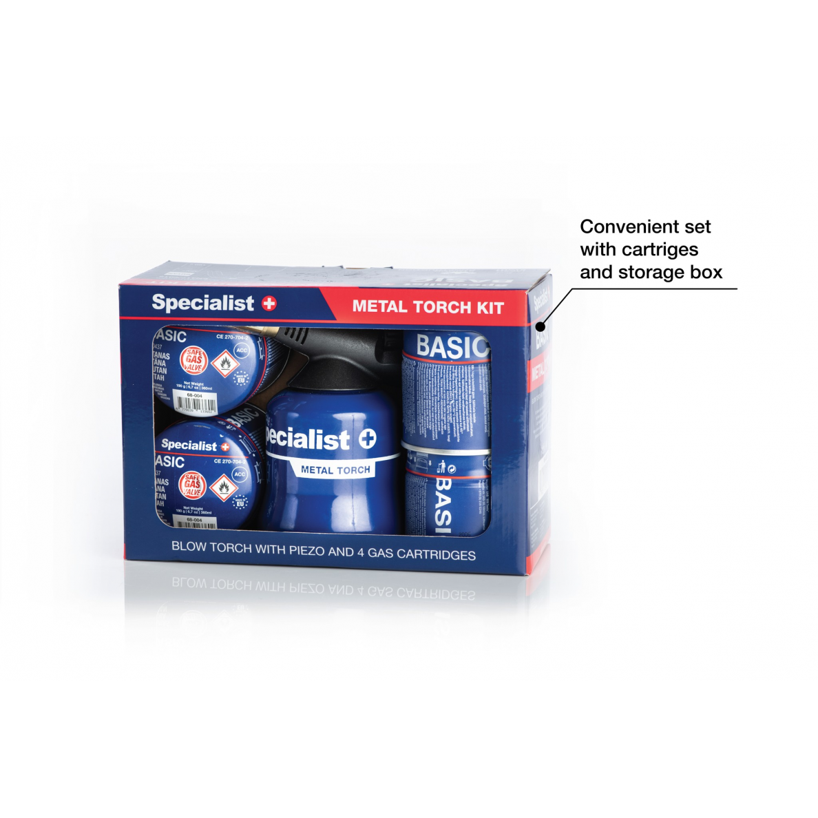 "Specialist+" degiklis + 4 balionėliai 1