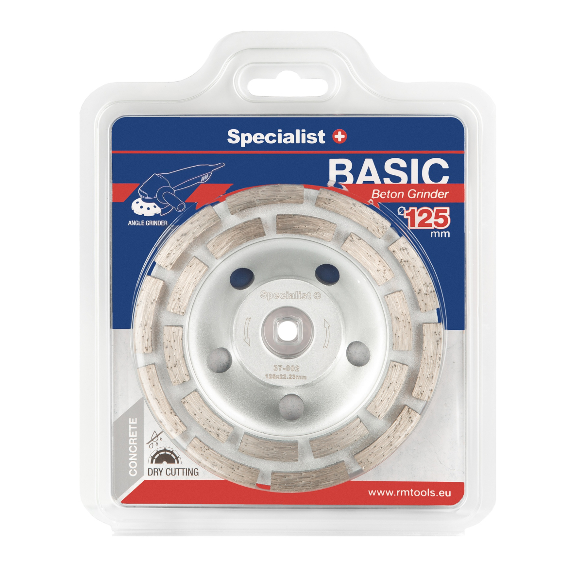 SPECIALIST+ deimantinė šlif. lėkštelė BASIC, 125 mm SPECIALIST+ deimantinė šlif. lėkštelė BASIC, 125 mm