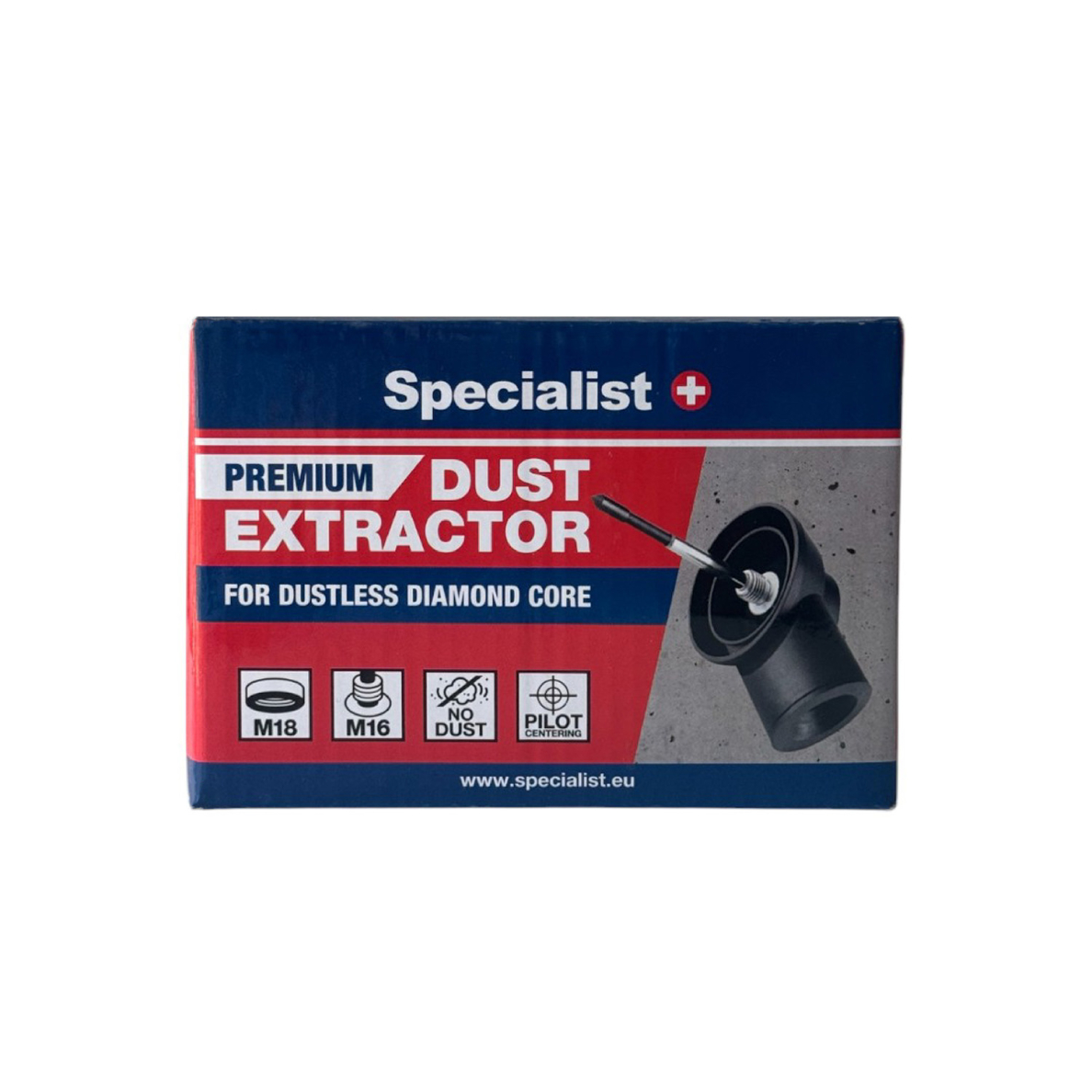 SPECIALIST+ dulkių nusiurbimo priedas karūnoms SPECIALIST+ dulkių nusiurbimo priedas karūnoms