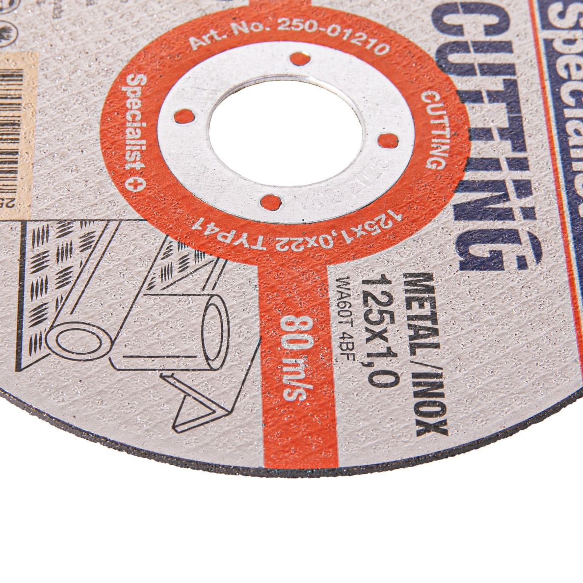 SPECIALIST+ metalo pj.diskas CUTTING, 125x1x22 mm 2 SPECIALIST+ metalo pj.diskas CUTTING, 125x1x22 mm 2