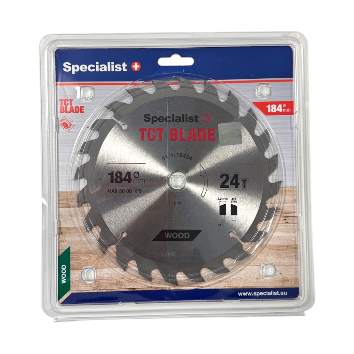 SPECIALIST+ pjovimo diskas, 184x24Tx16 mm SPECIALIST+ pjovimo diskas, 184x24Tx16 mm