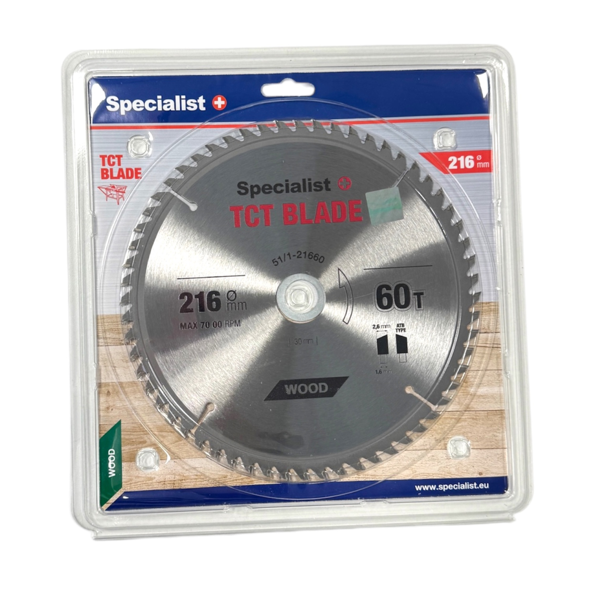 SPECIALIST+ pjovimo diskas, 216x60Tx30/20 mm SPECIALIST+ pjovimo diskas, 216x60Tx30/20 mm