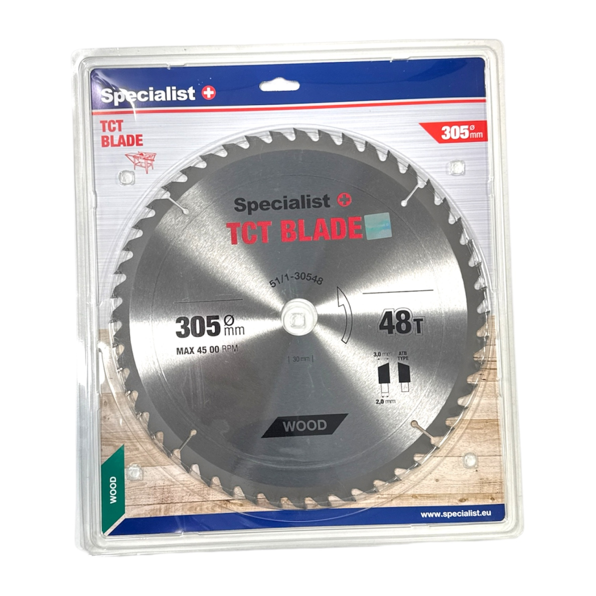 SPECIALIST+ pjovimo diskas, 305x48Tx30 mm SPECIALIST+ pjovimo diskas, 305x48Tx30 mm