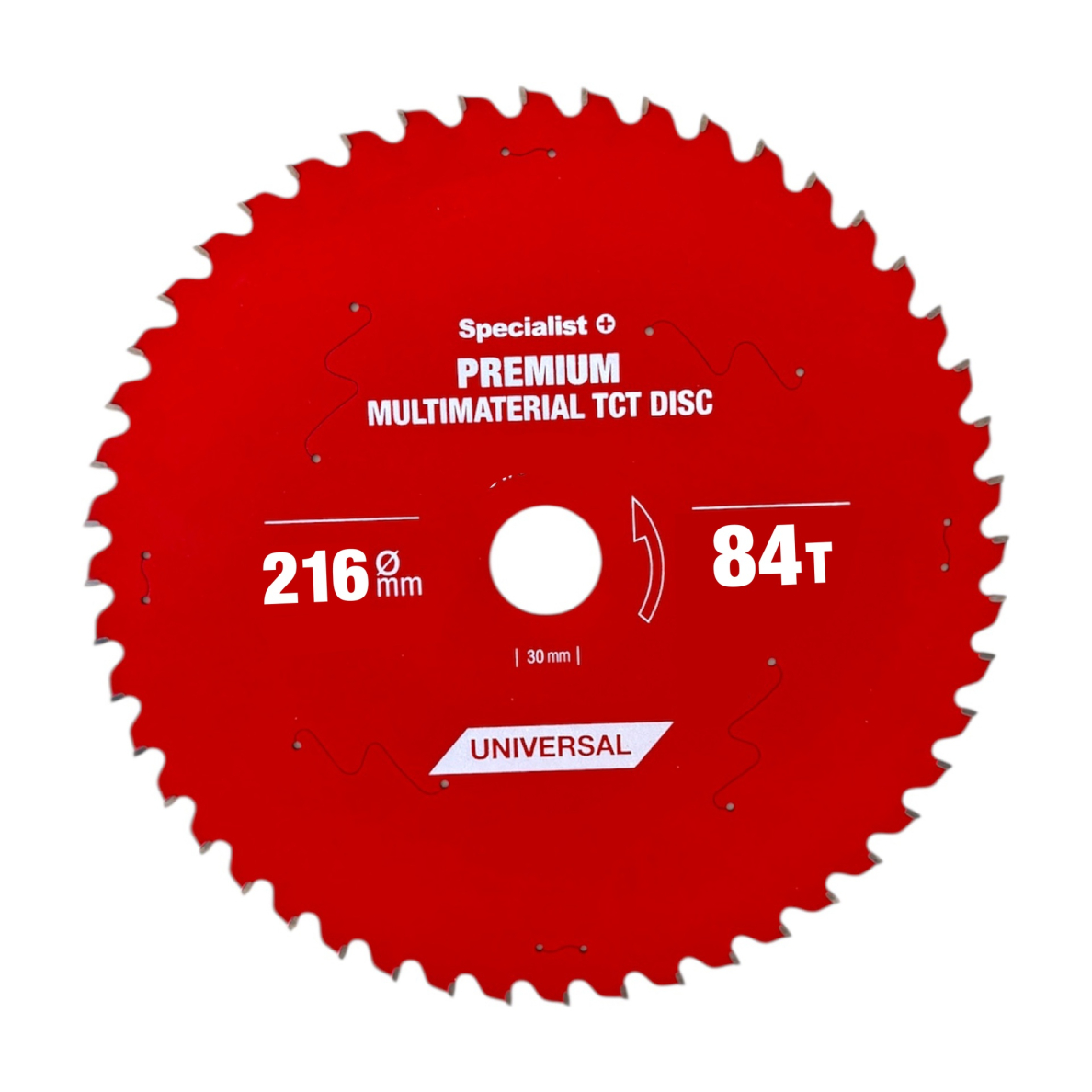 SPECIALIST+ pjovimo diskas Multimaterial 216x84Tx30mm