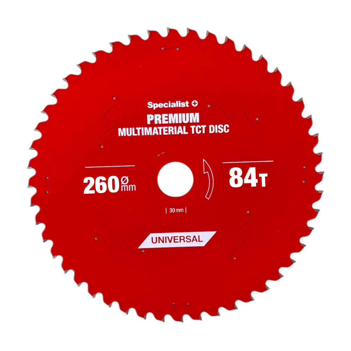 SPECIALIST+ pjovimo diskas Multimaterial 260x84Tx30mm