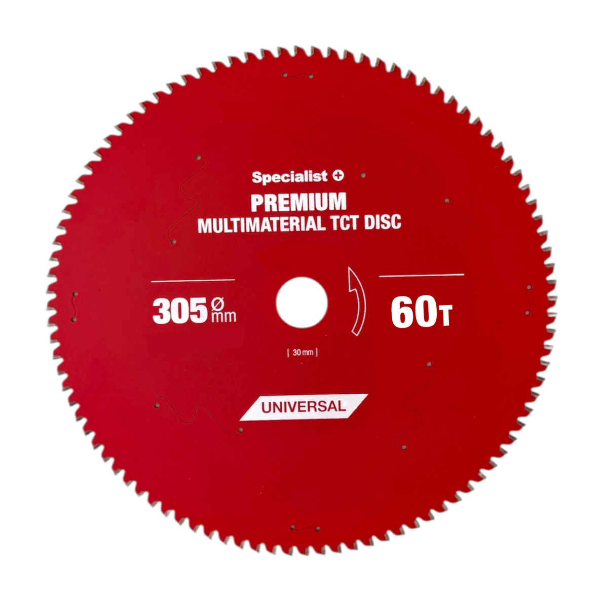 SPECIALIST+ pjovimo diskas Multimaterial 305x60Tx30mm SPECIALIST+ pjovimo diskas Multimaterial 305x60Tx30mm