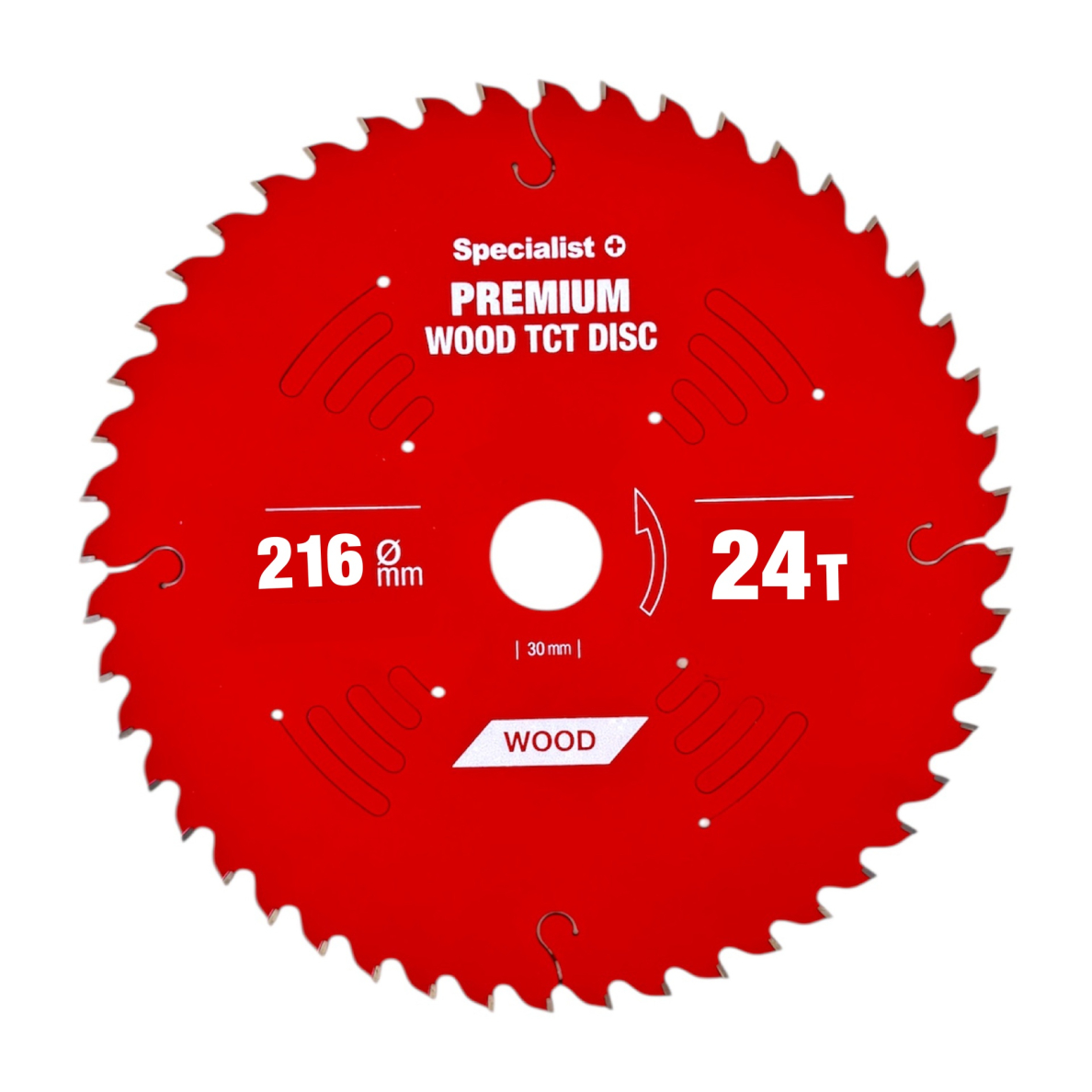 SPECIALIST+ pjovimo diskas Wood 216x24Tx30mm SPECIALIST+ pjovimo diskas Wood 216x24Tx30mm