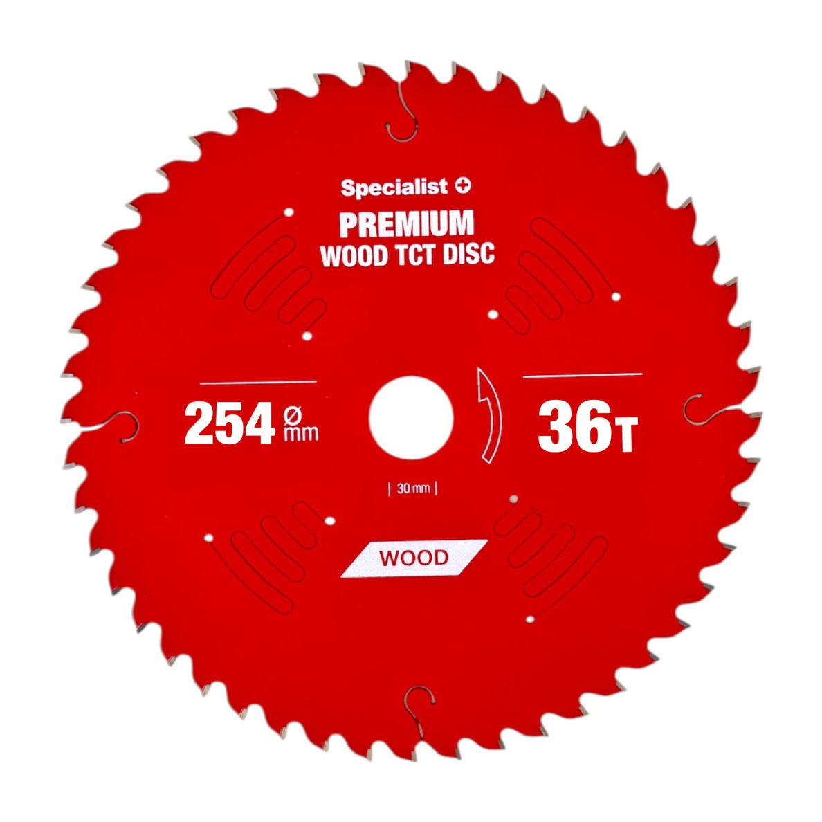 SPECIALIST+ pjovimo diskas Wood 254x36Tx30mm SPECIALIST+ pjovimo diskas Wood 254x36Tx30mm