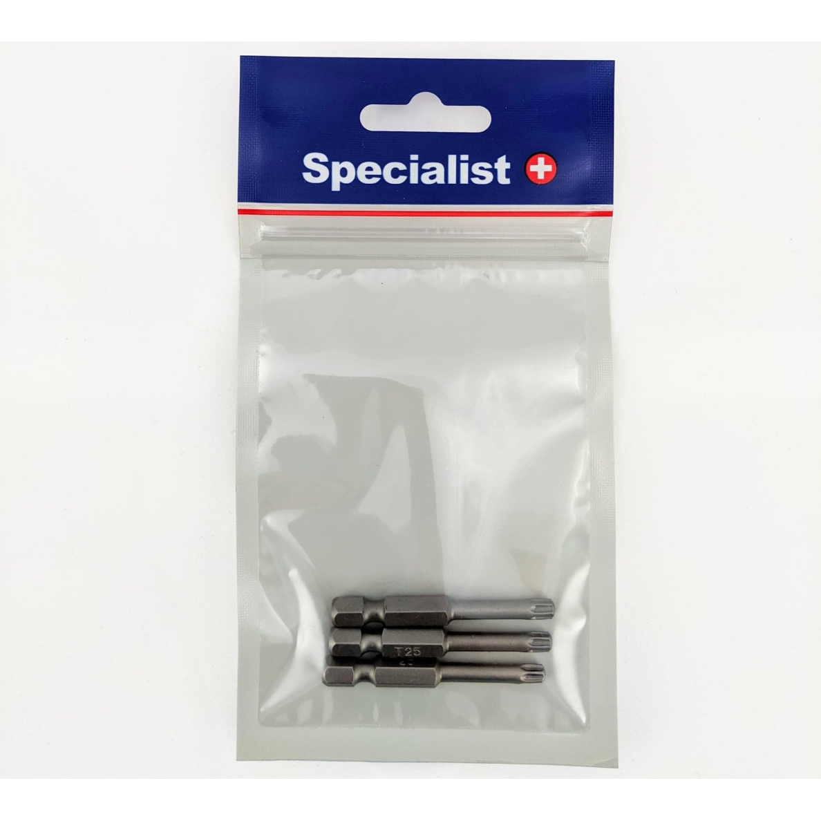 SPECIALIST+ sukimo antgalis TORX GRIP T10, 50mm, 3 vnt. 1 SPECIALIST+ sukimo antgalis TORX GRIP T10, 50mm, 3 vnt. 1