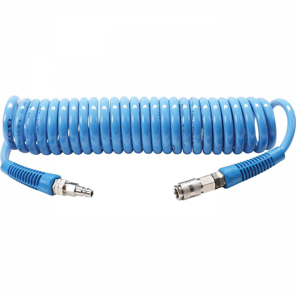 Spiralinė oro žarna BGS-technic, 6 m Spiralinė oro žarna BGS-technic, 6 m