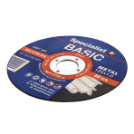 SPECIALIST+ metalo pj. diskas BASIC, 125x1x22 mm