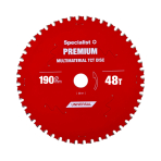 SPECIALIST+ pjovimo diskas Multimaterial 190x48Tx30mm