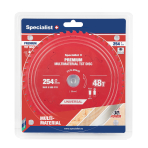 SPECIALIST+ pjovimo diskas Multimaterial 254x48Tx30mm