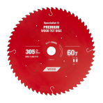 SPECIALIST+ pjovimo diskas Wood 305x60Tx30mm