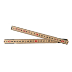 SPECIALIST+ sulankstomas medinis metras, 2 m