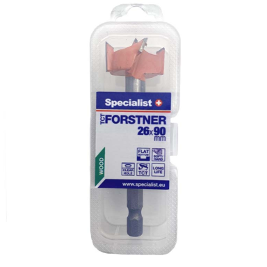 Specialist+ Forstner freza 26 x90mm Specialist+ Forstner freza 26 x90mm