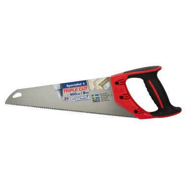SPECIALIST+ rankinis pjūklas TRIPLE CUT 400mm, 9TPI SPECIALIST+ rankinis pjūklas TRIPLE CUT 400mm, 9TPI