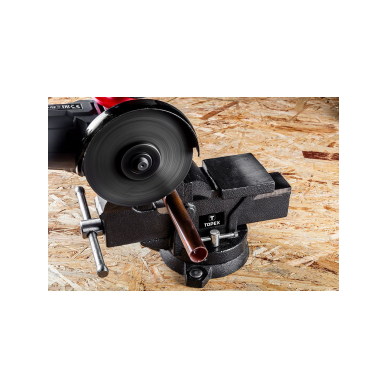 Spaustuvas staliui, besisukantis 125 mm, 9.0 kg. 2